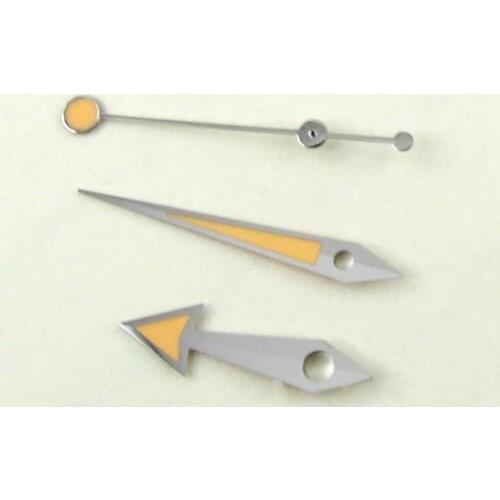 SUPER LUME ORANGE WATCH HANDS for eta 2836 movement