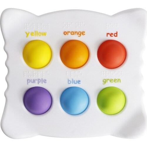 Sensory Squishy Antistress Kids Adults baby squeeze soft Toy Simple Dimple Anxiety Autism Fidget Stress Relief Hand Toys