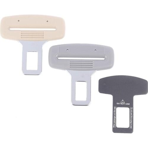 1pc Car Seat Belt Clip Extender Safety Seat Belt Lock Buckle Plug Insert Socket