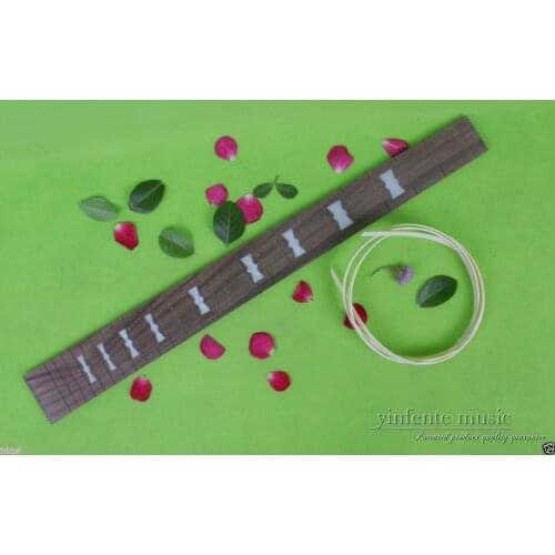 2PCS Electric Guitar Fretboard Rosewood + Fretboard binding white Top grade 24 Fret 25.5 Inch Guitar accessory #40