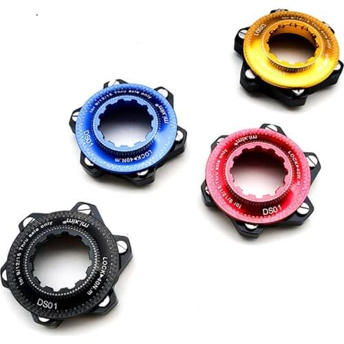 Bicycle Centerlock 6-Hole Adapter MTB Road Bike Hub Center Lock Conversion 6 Bolt Disc Brake Rotor Bike Accessoires