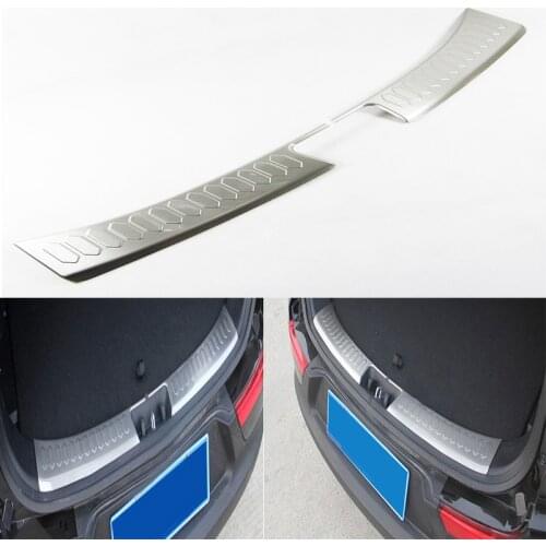 DNHFC Trunk protection door rear baffle rear bumper For Kia Sportage 2012 2011 2013 2014