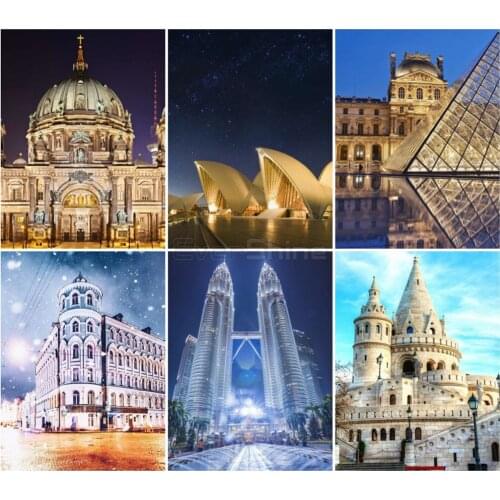 EverShine New Diamond Embroidery 2019 Full Square Landscape Cross Stitch Diamond Mosaic Full Embroidery Kit Home Decoration