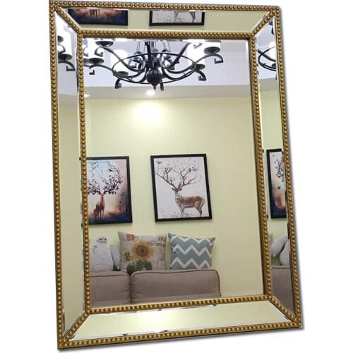 Nordic Makeup Mirror Bathroom Mirror Living Room Mirror Wall Hanging Cloakroom Dressing Mirror Wall Decoration