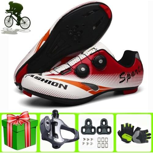 Professional Road Cycling Shoes Men Sneakers Women Sapatilha Ciclismo Outdoor Bicycle Self-locking Bike Bicicleta Carretera