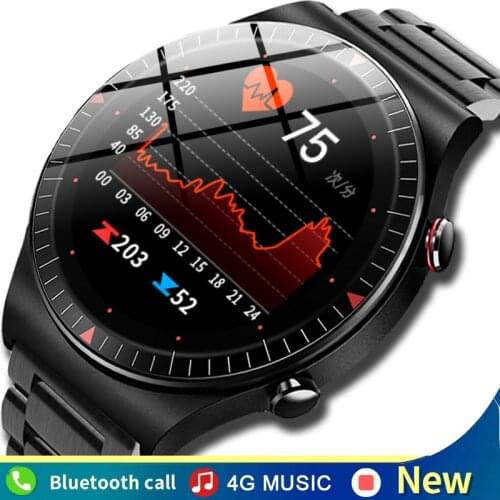 2021 Luxury Mens Smart Watch Mens Business Sports Waterproof Watch Heart Rate Monitoring Full Screen Touch Mens Smart Watch