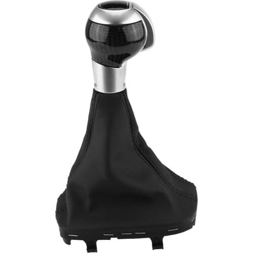 Automatic Carbon fiber Gear Shift Knob Handball Gear Stick Universal for Audi Q3 A3 S3 RS3 VW Golf for DSG S-Tronic