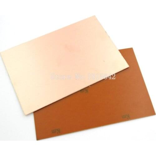1PCS One Single Side Glass Fiber PCB Copper Clad Plate Laminate Circuit Board 10X15cm 100mm*150mm*1.5mm