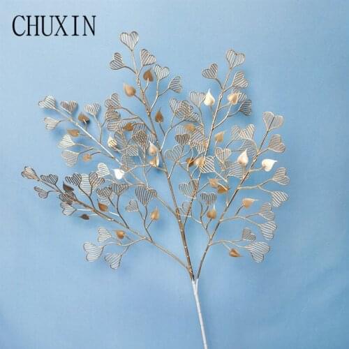 65cm Golden Love Flower Artificial Flower Road Guide Wedding Hotel Decoration Love Artificial Flower For Valentines Day Decor