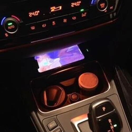 For BMW F30 F31 F32 F33 F34 F35 F36 2014-2018 10W car QI wireless charger wireless mobile charger charging panel accessories