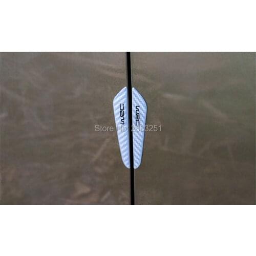 Car Styling Carbon Fiber Door Protector Door Side Edge Sticker For Dodge ram 1500 charger journey challenger caliber Accessories