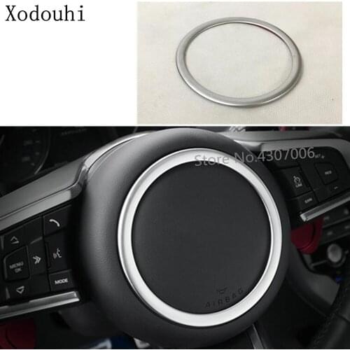 Car Stick Styling Cover Steering Wheel Interior Log Kit Trim Lamp Frame 1pcs For Jaguar F-PACE F Pace 2016 2017 2018 2019 2020