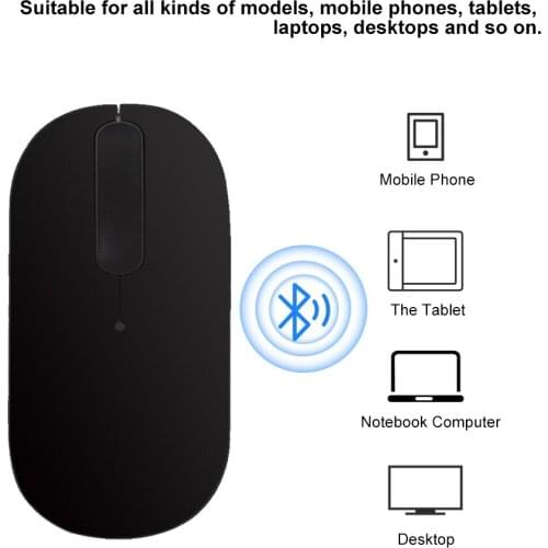Wireless Bluetooth4.0 Mouse Rechargeable Silent Touch Roller Computer Mause Ultra Thin Optical Protable Mice For Apple PC Laptop
