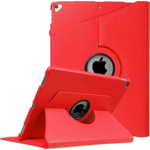 Case for iPad Pro 12.9 2017 10 Colors PU Leather Cover 360 Rotating Bracket Smart Cover Case iPad 12.9"2021 2020 2018 case funda