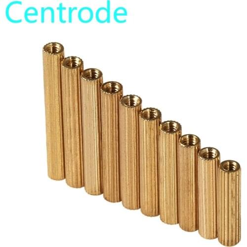 Double way copper pillar round monitoring copper pillar security copper pillar camera stud specifications M2 50Pcs
