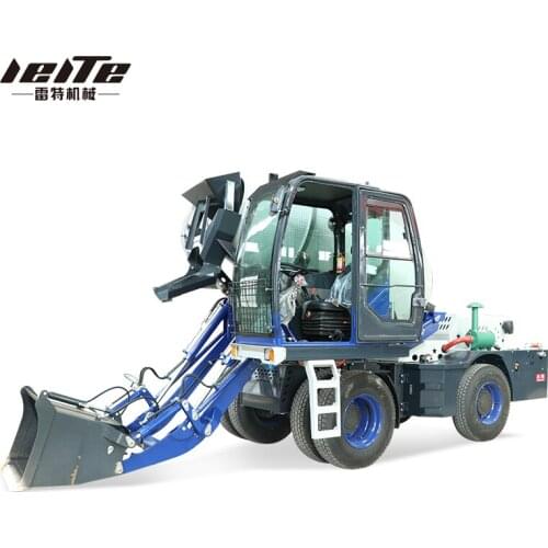 Mobile Small Self Loading Wheel Concrete Concrete Mixer Truck Capacity 1.5 Factory Directly Provide Quality Assurance