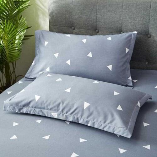 Printed pillowcase, washable cotton, adult pillowcase, single/double student, cartoon pillowcase, 48x74cm