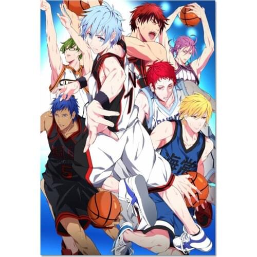 Anime Kuroko No Basket Style Posters Wall Art Decor Picture Modern Home Decor Room Decoration Quality Canvas Poster Painting