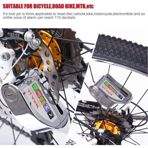 Motorcycle Anti-theft Lock Disc Brake Anti-theft Lock Motorcycle Super B-class Lock Core Anti-theft Lock Burglar Alarm
