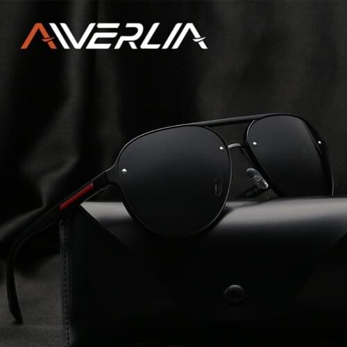 AIVERLIA Polarized Sunglasses Men Luxury Pilot Sunglasses Women Brand Designer Driving Sun Glasses Mens Eyewear UV400 AI100