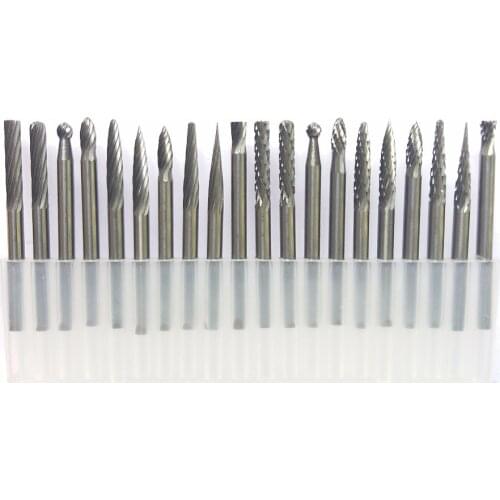 20pcs Dental lab supplies Tungsten carbide rotating bur High hardness Tungsten steel grinding heads Dentist Diamond burs drills