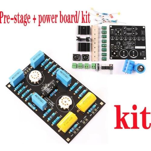 DIY 12AX7+12AU7 Tube Preamplifier Preamp Board Kit Base On Marantz 7 Circuit