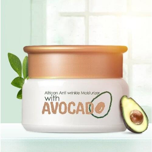 1pc 35g Face Cream Avocado Anti Wrinkle Crack Anti-aging Face Skin Lifting Firming Moisturize Nourish Day Night Cream New TSLM1