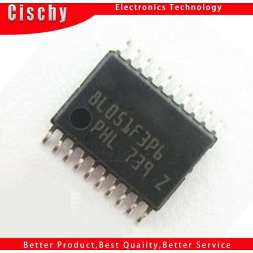 1pcs/lot STM8L051F3P6 STM8L051 TSSOP-20 In Stock