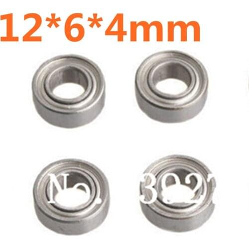4P/Pack 98052 HSP Himoto HPI Spare Parts For 1/8 Scale Models RC Cars Rock Crawler Ball Bearings 6x12x4mm