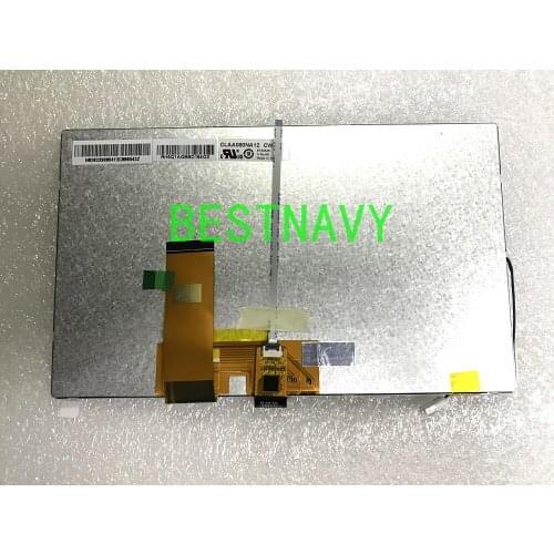 Free post CLAA080NA01CW CLAA080NA12CW CLAA080NA32CW 8 inch lcd screen 40 pin with Capacitive touch screen For car navi screen