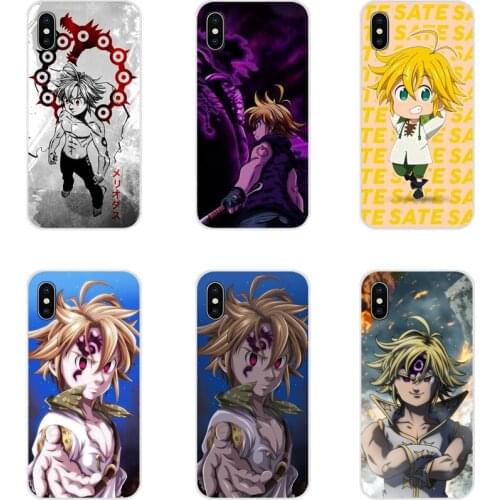 Nanatsu No Taizai Meliodas Accessories Phone Shell Covers For Xiaomi Redmi Note 3 4 5 6 7 8 Pro Mi Max Mix 2 3 2S Pocophone F1