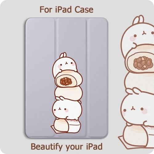 Case For iPad Cartoon Cat Magnet Cover For Apple iPad Mini 1/2/3 Air 2/3 iPad Pro 2020 11'' 2018 PU Leather Tablet Folding Case