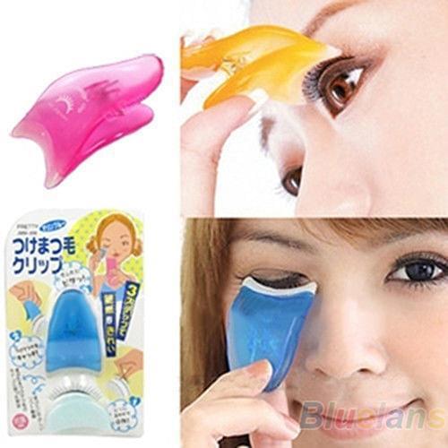Easy Beauty Makeup Cosmetic Tool False Eyelash Fake Eye Lash Applicator Clip