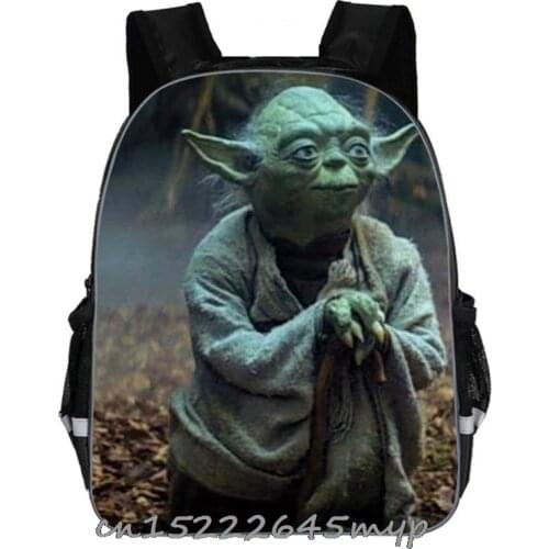 Mandalorian Baby Yoda Kindergarten Infantile Small School Bags Bookbags Children Baby Toddler bag Kids Backpack
