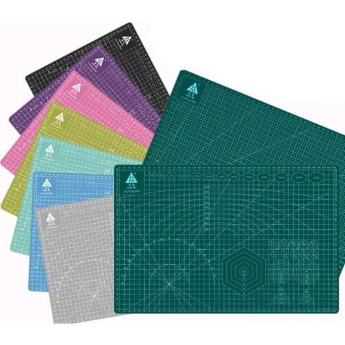 New Thickening A2 A3 Color Multifunction Pvc Self Healing Cutting Mat Cutting Pad Board Cutter Knife Craft Tool Office Supplies