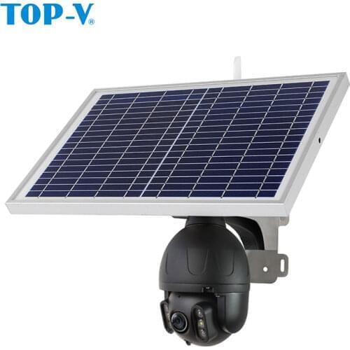 Outdoor IP66 Waterproof solar 4G IP Camera
