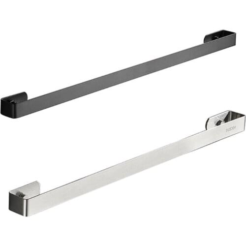 Stainless Steel Wall Mounted Toilet Towel Rack Holder Bath Towel Bar Hanger Shelf Organizer Bathroom Accessories