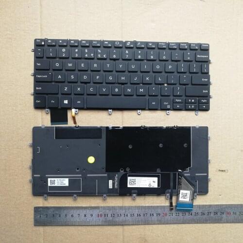 US backlit new laptop keyboard for DELL XPS 13 2018 9370 13-9370 13-9370-D1705S 06Y7DJ