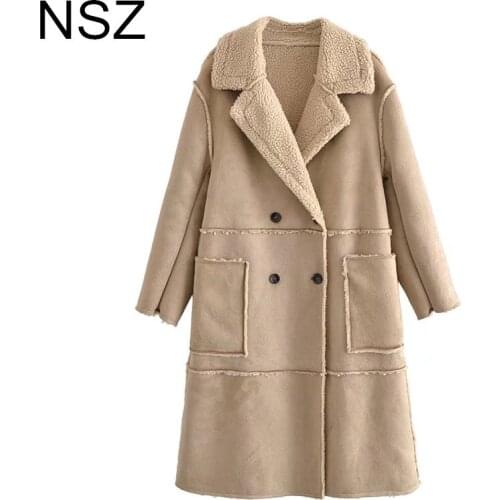 Женские замшевые куртки NSZ China At AliExpress