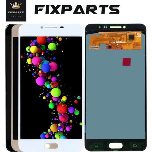 Original 5.7" AMOLED LCD C5000 for SAMSUNG Galaxy C7 LCD Display C7000 Touch Screen Digitizer Assembly SM-C7000 LCD SM-C5000 C5