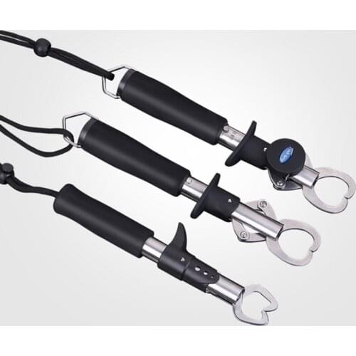 High quality stainless steel fish clip control pliers with weight scale ruler fish control tool fishing accessories tool