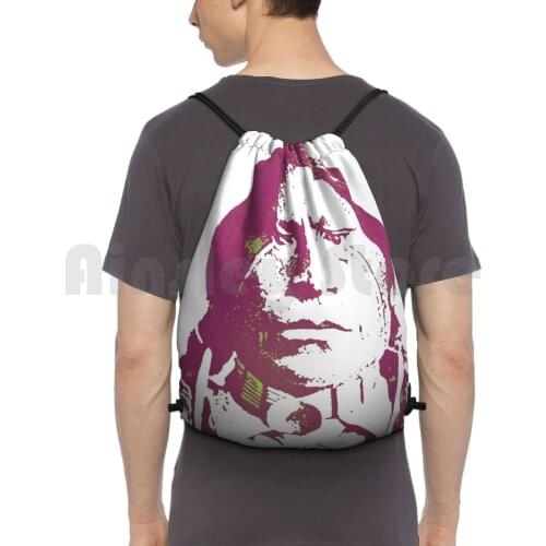 The Cult Band Backpack Drawstring Bag Riding Climbing Gym Bag The Cult She Sells Sanctuary Love Nigel Preston 85 Ian Astbury