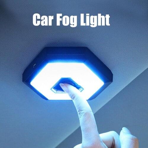 Car Reading Light Led Roof Lamp Auto Interior Car Dome Reading Light Touch USB Charging Atmosphere Lamp Light Trunk Lamp