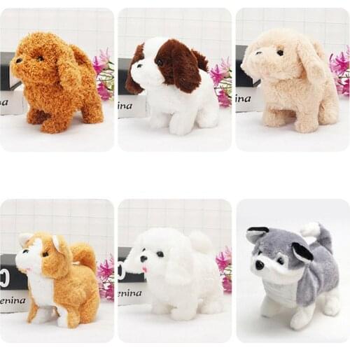 Childrens Smart Electric Toy Plush Can Call Walking Smart Machine Dog Kindergarten Toys Birthday Gift