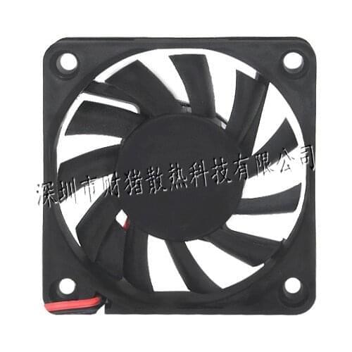 NEW 6010 60x60x10mm Computer Case cooling fan Ball Bearing 5V 0.07A 5200RPM cooling fan with 2pin