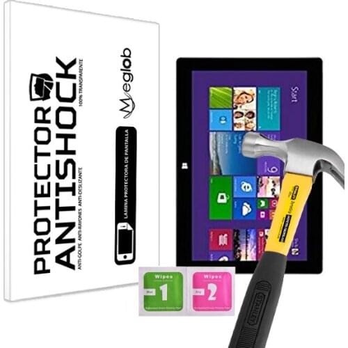 Screen protector Anti-Shock Anti-scratch Anti-Shatter compatible with Tablet Microsoft Surface Pro 2