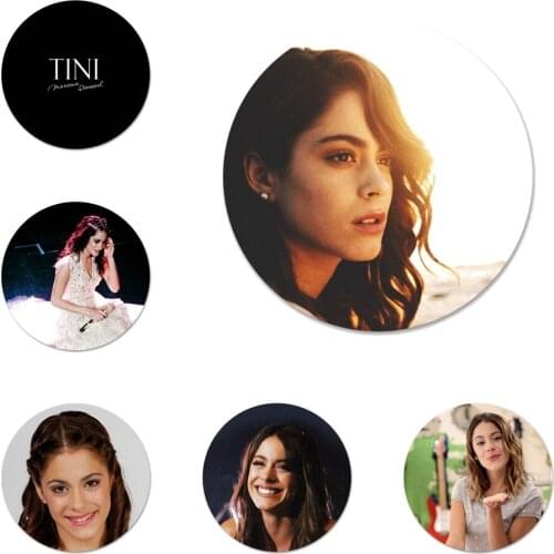 Tini Stoessel Icons Pins Badge Decoration Brooches Metal Badges For Clothes Backpack Decoration