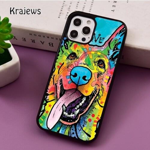 Husky Dog Art pug life phone Case For iPhone 5 SE 2020 6S 7 8 Plus 12 mini 11 Pro X XR XS Max Samsung S8 S9 S10 coque Cover
