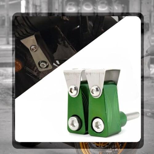 For KAWASAKI ER6N ZX6R ER6F ZX10R ZZR1400 ZX9R Motorcycle Universal Lower Fork Spotlight Holder Lights Lamp Mounting Bracket