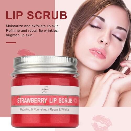 LEWEDO Sleep Lip Mask Night Moisturizing Lip Gloss Pink Toot Lips Lip Balm Nourishing Diminishing Lip Lines Lip Care TSLM1